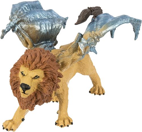 Safari figure Manticore boys 11,5 cm marron/argent/jaune