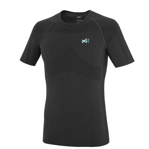 T-Shirt Ltk Seamless Manches Courtes Black-Noir XS/S