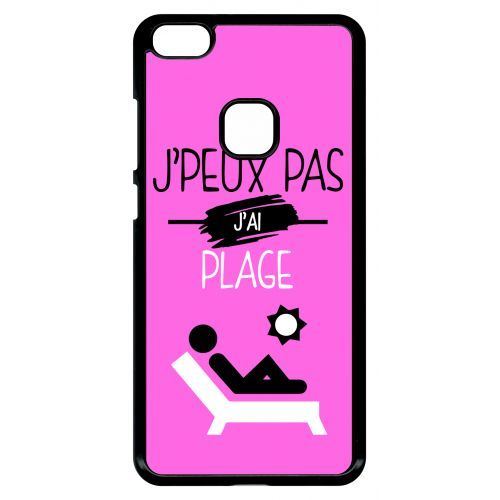 Coque huawei p10 lite j peux pas j ai plage 6