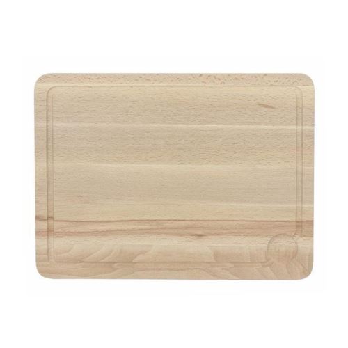 Util'home 5040379 planche à découper avec rigole hêtre 43 x 32 cm
