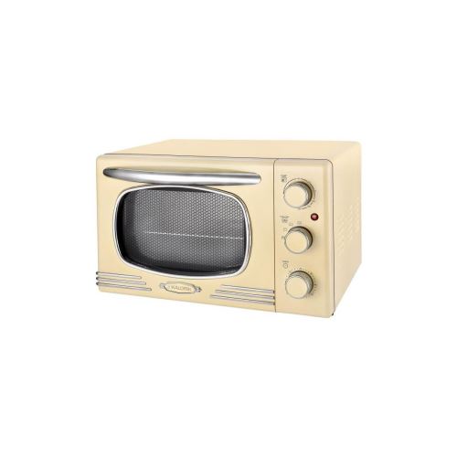 Kaloric Ot2500 - Mini Four - 19,5 L - 1300 W - Minuterie 60 Min - Design Retro Creme