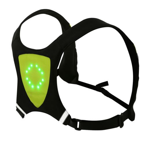 Gilet de sécurité réfléchissant avec LED signaux Gilet de sécurité réfléchissant avec des signaux LED Kiliaadk365