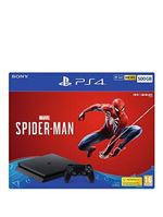 Sony PlayStation 4 - Console de jeux - HDR - 500 Go HDD - noir de jais - Marvel's Spider-Man