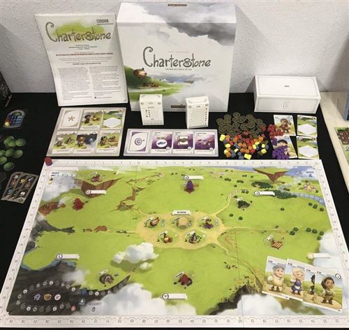 Charterstone - un jeu legacy compétitif - VF Francais
