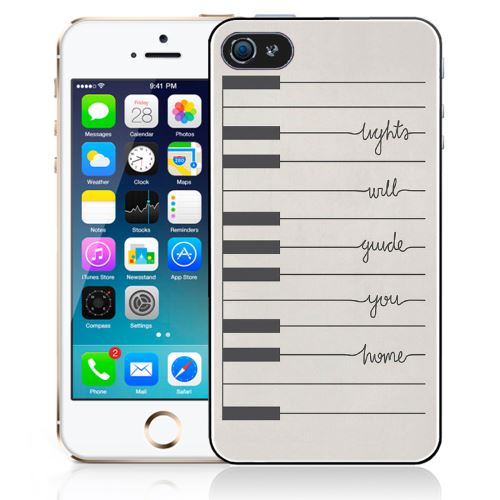 Coque pour iPhone 5C light guide home