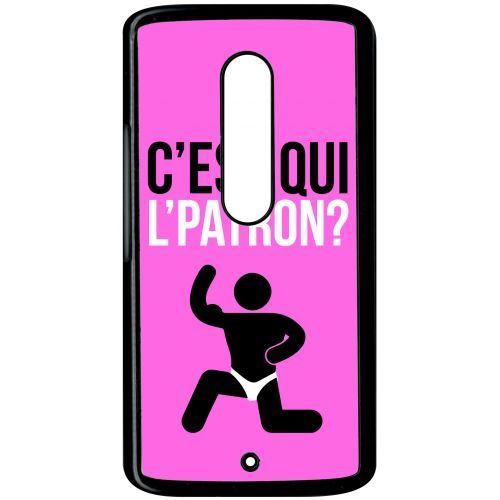 Coque motorola x play c est qui l patron 9