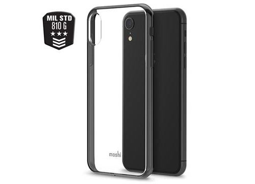 Coque Bumper iPhone XR Moshi Vitros - Noir / Clair