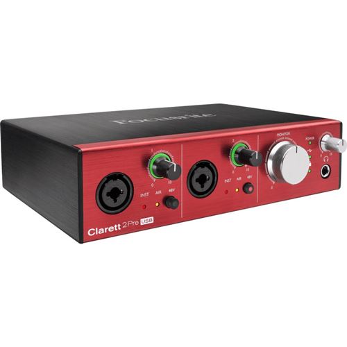 Focusrite Clarett 2pre USB 10-in/4-out Interface audio