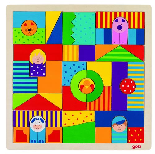 Goki Puzzle de la ferme en bois - vue 2