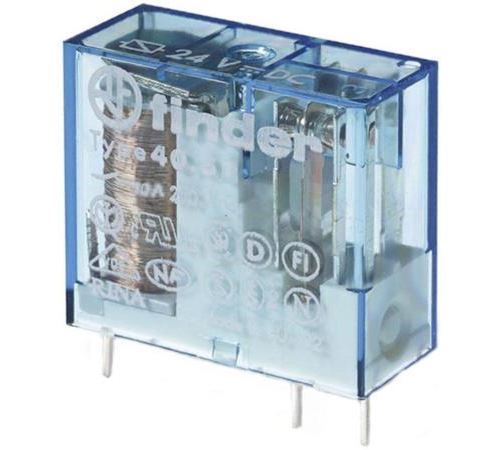 Relais pour circuits imprimés Finder 24 V/DC 10 A 1 RT