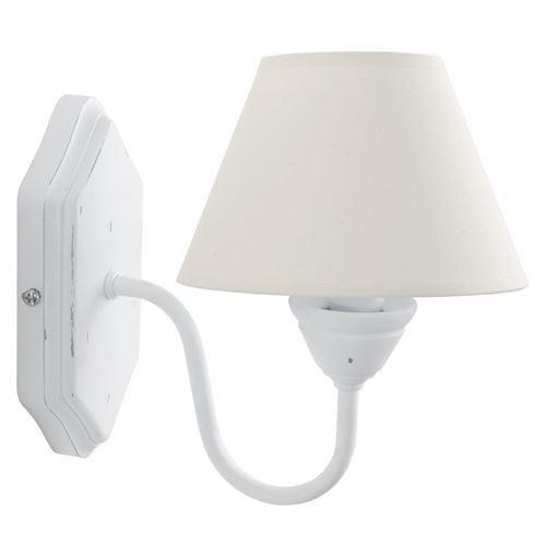 Applique murale issy blanc e14 40w tosel iap5189107