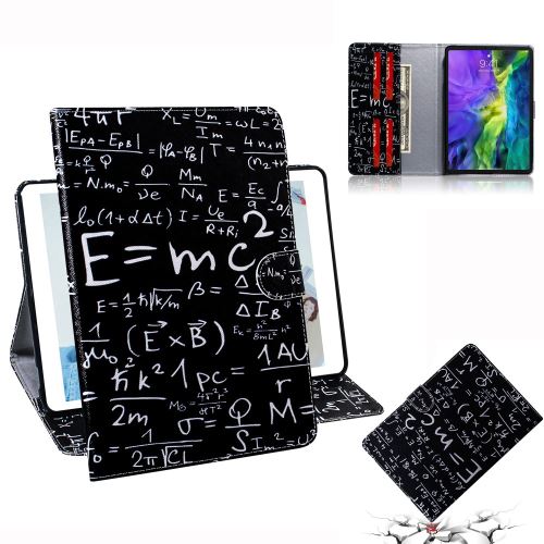 Etui en PU + TPU impression de motifs math pour votre Apple iPad Pro 11 pouces (2020)/(2018)