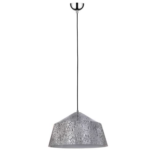 Paris Prix - Lampe Suspension Design droplet 41cm Argent