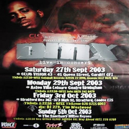 DMX - 100x150 cm - AFFICHE / POSTER