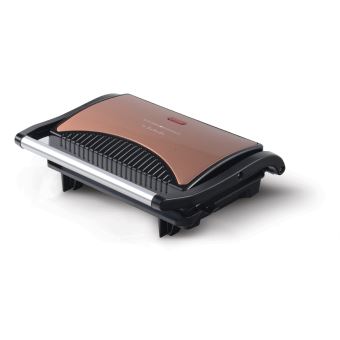 Grill Combi Viande Paninis Sandwichs Avec Presse Tkg Swp 1050 Co Achat Prix Fnac
