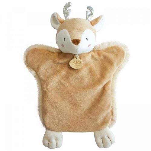 Doudou et compagnie - Doudou marionnette - Elan - 25 cm