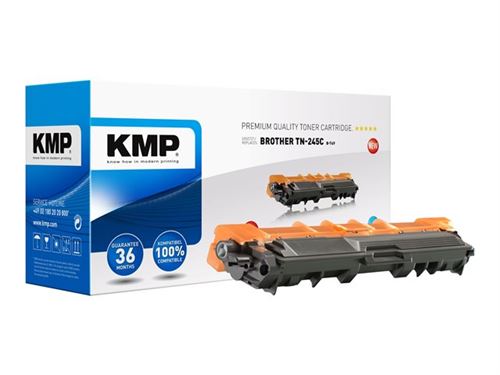 Cassette de toner KMP B T49 remplace Brother TN TN245C compatible cyan 2200 pages - vue 1