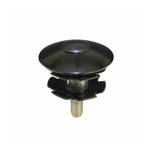 Bouchon jeu direction ahead-set etoile 11-8 alu noir