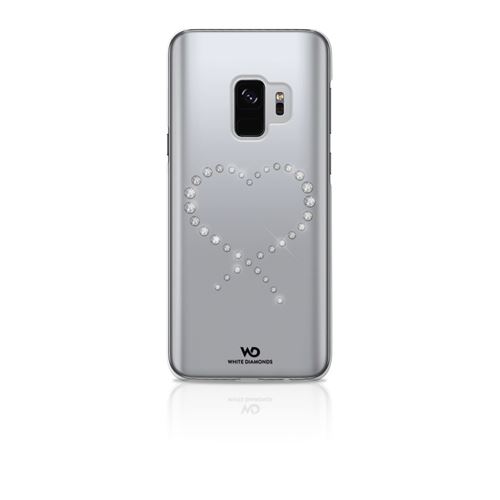 Diamants Blanc Cover Eternity Pour Samsung Galaxy S9 Crystal