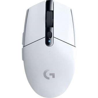 Logitech G G305 - Souris - optique - 6 boutons - sans fil - 2.4 GHz - récepteur sans fil USB - blanc - 1