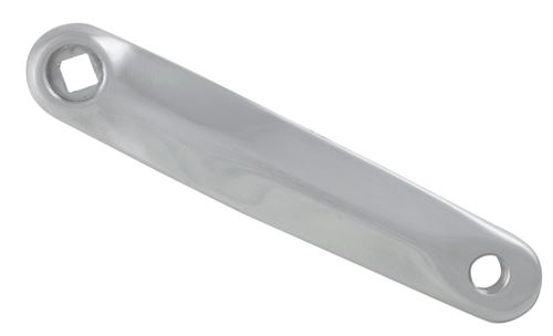 M-Wave Manivelle Aluminium Large Silver Gauche 170mm