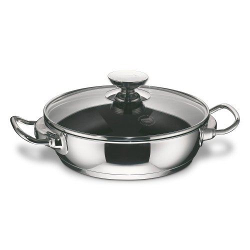 Berndes injoy special edition 28 cm saute casserole avec couvercle en verre 063678