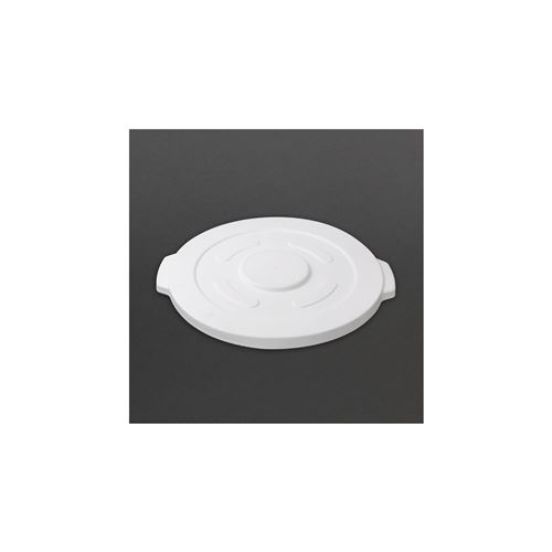 Couvercle pour conteneur rond blanc vogue 38l