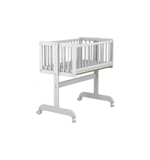 AT4-Berceau cododo blanc - matelas fourni
