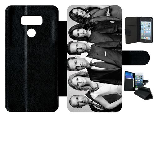 Etui à rabat lg g6 suits casting