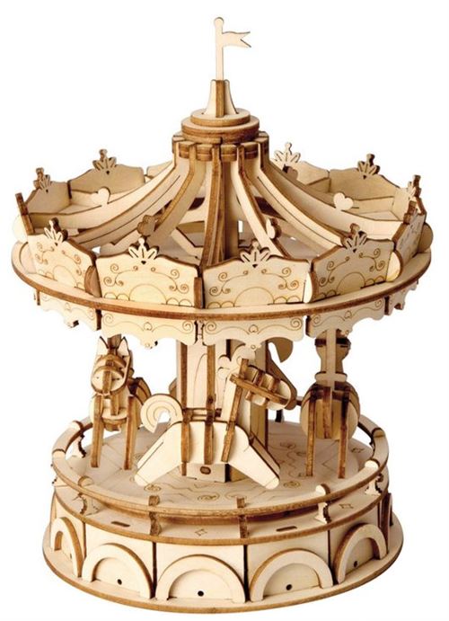 Maquette En Bois Rolife Merry Go Round