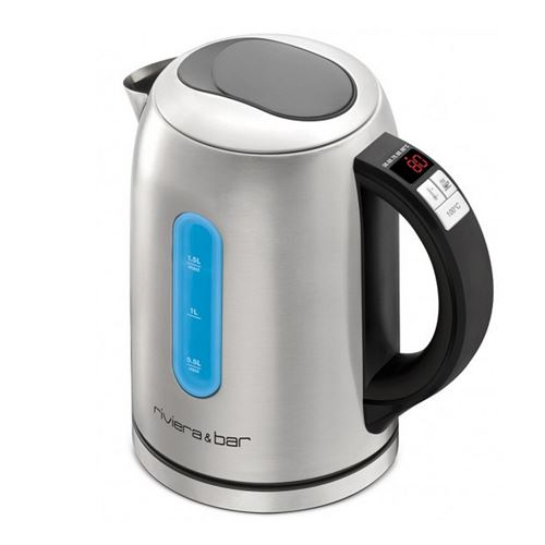 Riviera & Bar QD 656 - Bouilloire - 1.5 litres - 2200 Watt - acier inoxydable