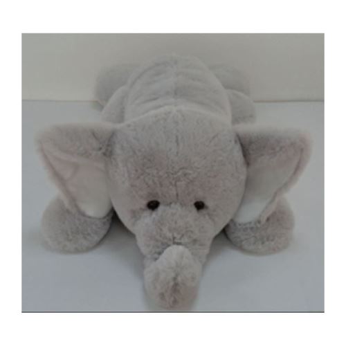 NICOTOY Peluche Elephant couché - 100 cm