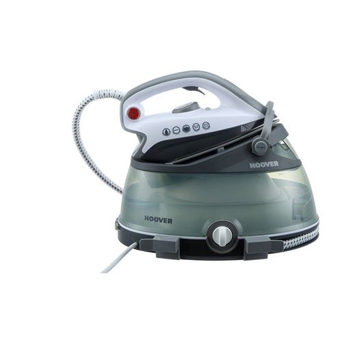 Hoover IronVision 360° PRB2500B 011 - Stoomstrijksysteem - zoolplaat: keramisch - 2500 W - transparent light gray