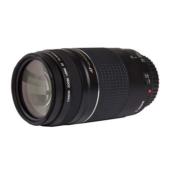 Objectif Reflex Canon Ef 75 300 Mm F 4 0 5 6 Iii Usm Zoom Achat Prix Fnac
