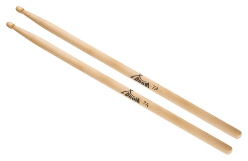 XDrum paires de baguettes 7A- olives de bois