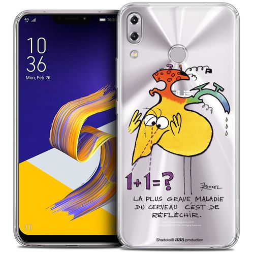 Coque Gel Asus Zenfone 5 LITE ZC600KL (6.2 ) Extra Fine Les Shadoks® - Réfléchir