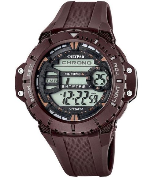 Calypso Montre Homme K5689/3 Brun, Noir