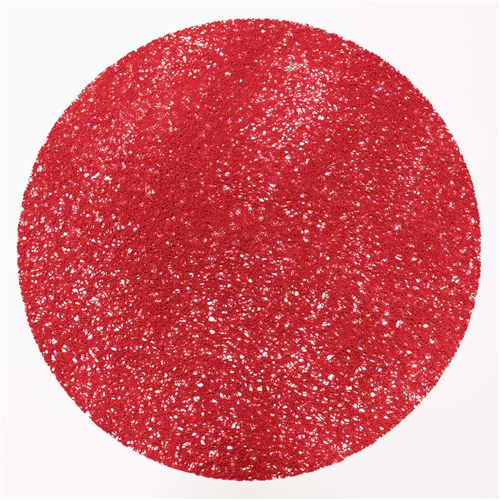 Set de table (0) 38 cm pvc tortilla Rouge Décorline