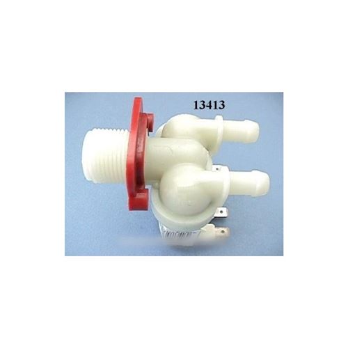 Electrovanne, Electrovalve Lave Linge Brandt Electrovanne 2 Voies 180° Dia 12 pour Lave Linge Brandt