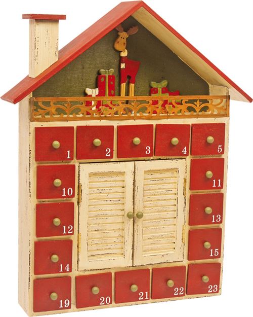 Calendrier De L‘Avent «Chalet D‘Hiver»