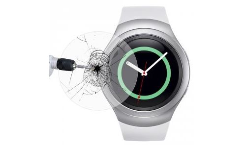 film protecteur d'écran en verre trempé pour Galaxy Gear-S2