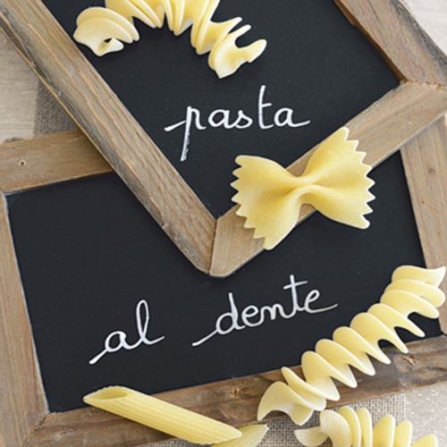 Editions Braun A605 Affiche Chatelain Sonia Pasta Al Dente Ii Papier Noir 30 x 30