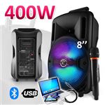 Sono Portable Party Light Sound 12 – Enceinte 700W Avec LED, Bluetooth, Micro HF Et 3 Jeux De Lumière – Idéal Pour Fêtes, Karaoké Et événements - 5