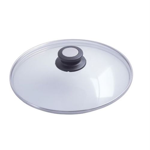 De buyer couvercle verre 32+bout.inox/bak.*4112