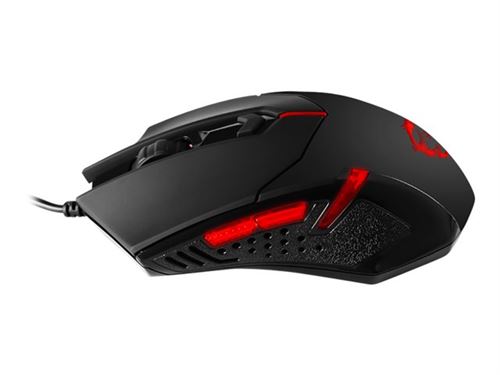 MSI Interceptor DS B1 Gaming - muis - USB - zwart