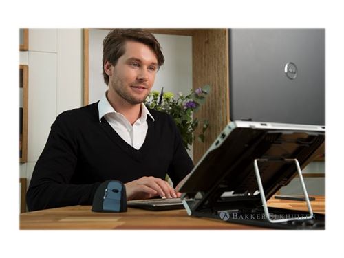 Bakker Elkhuizen Ergo-Q 330 - Support pour ordinateur portable avec porte-documents