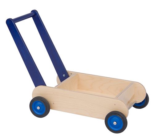 Van Dijk Toys bloc poussoir 55 cm bleu