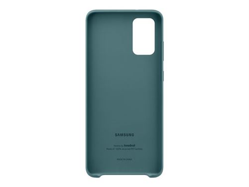 Samsung Kvadrat Cover EF-XG985 - Achterzijde behuizing voor mobiele telefoon - PET, textiel - groen - voor Galaxy S20+, S20+ 5G