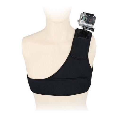 Harnais d'Épaule pour Caméra de Sport Noir