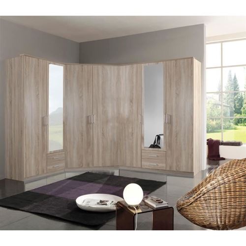 OSAKA Dressing dangle - Classique - Decor chene - L 245 cm